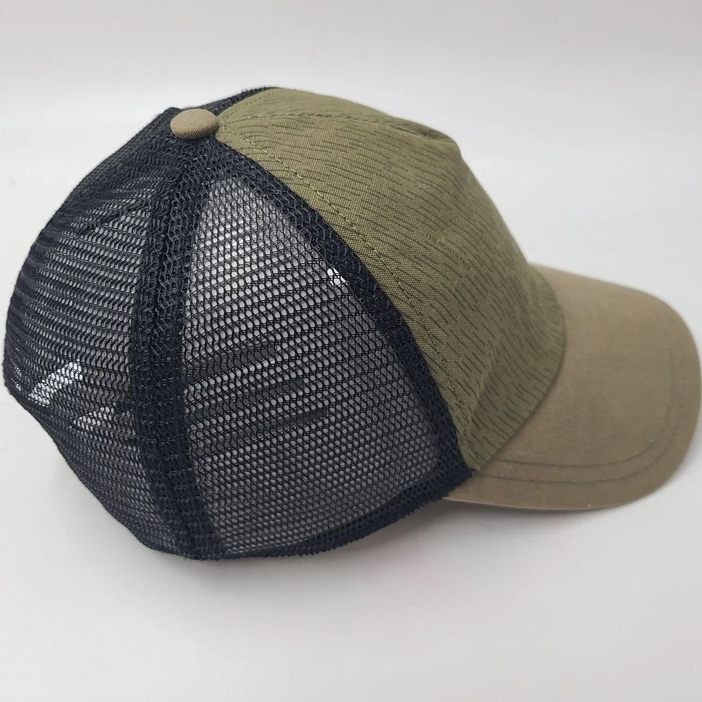 North Face Hat Snapback Trucker Mesh Green Black Men Hike Outdoors Casual Wear‎